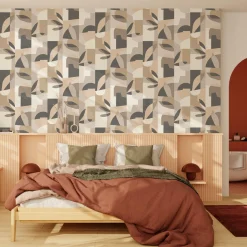 4MURS Papier peint intissé BENKA coloris multicolore - 4MURS