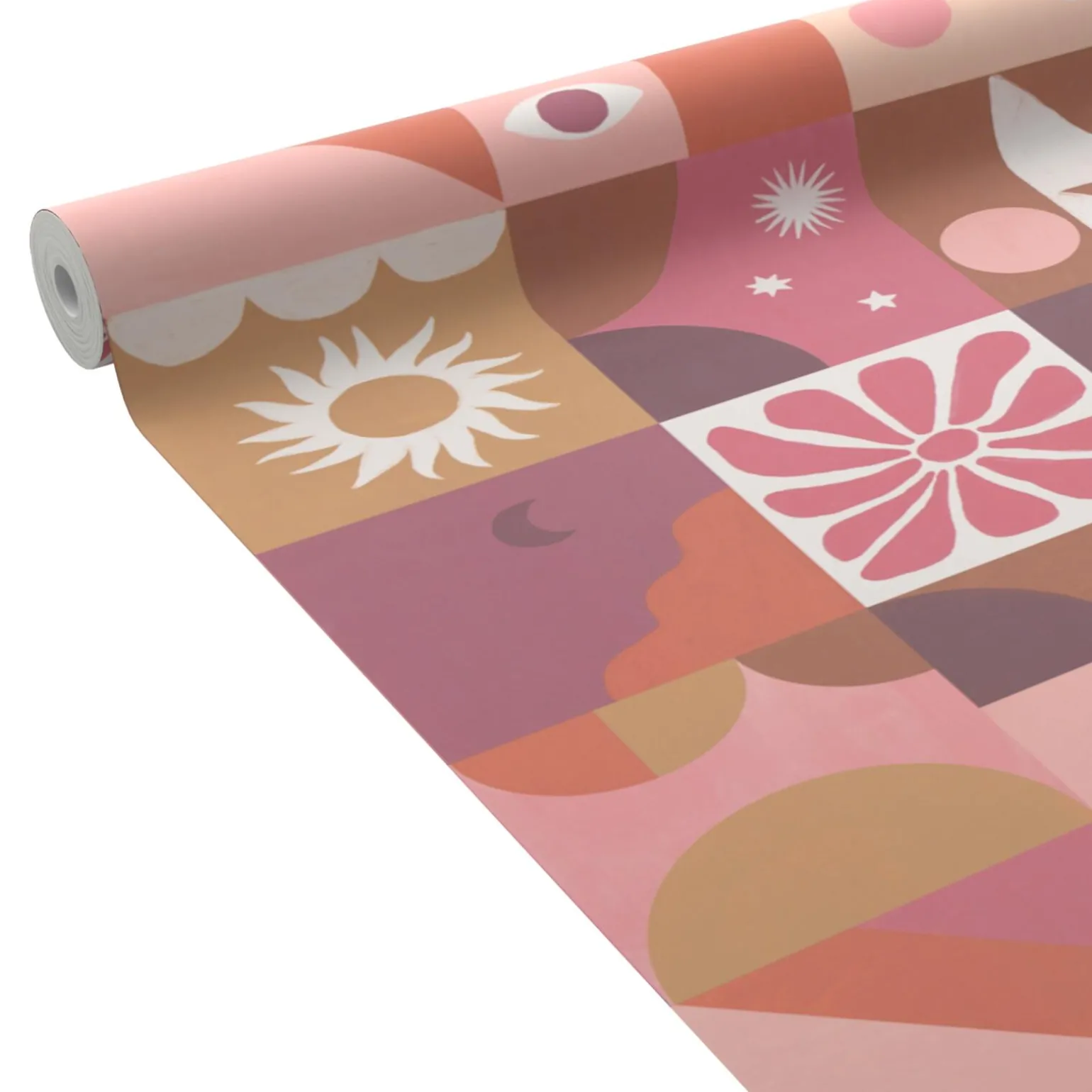4MURS Papier peint intissé MYSTIC coloris multicolore - 4MURS