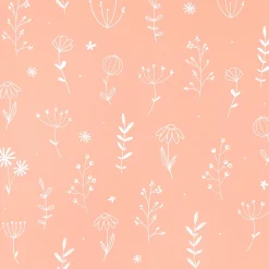 4MURS Papier peint intissé FANTINE coloris terracotta - 4MURS