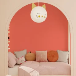 4MURS Papier peint intissé OPAL coloris corail - 4MURS