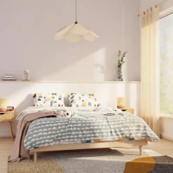 4MURS Papier peint intissé OPAL coloris blanc coton - 4MURS