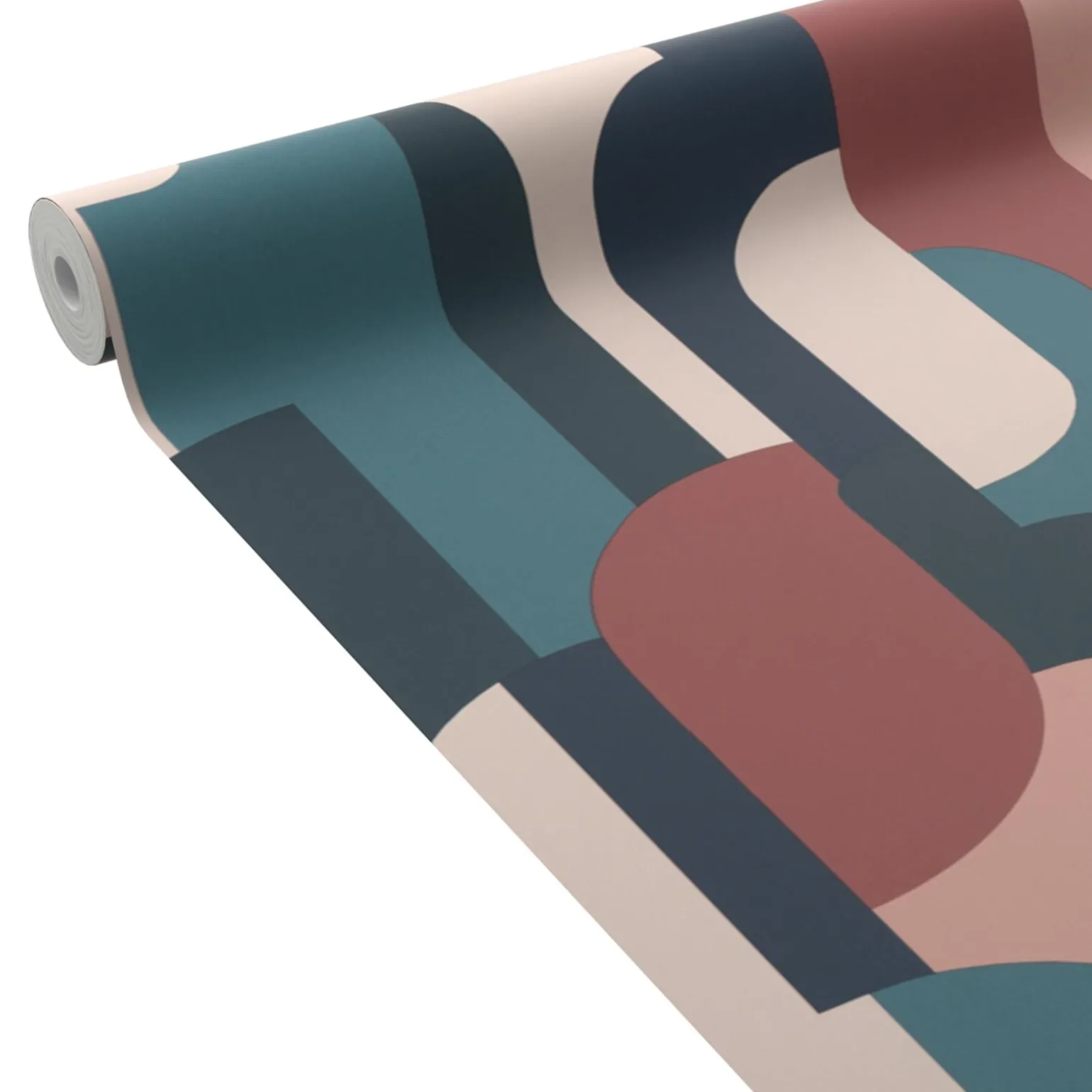4MURS Papier peint intissé BRITTA coloris multicolore - 4MURS
