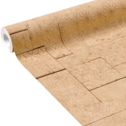 4MURS Papier peint intissé ASSAH coloris terracotta - 4MURS