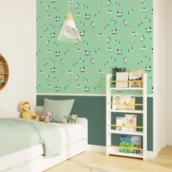 4MURS Papier peint intissé CASPER coloris vert d'eau - 4MURS