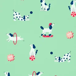 4MURS Papier peint intissé CASPER coloris vert d'eau - 4MURS