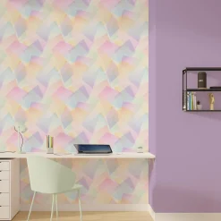 4MURS Papier peint intissé PASTELLA coloris multicolore - 4MURS