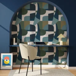 4MURS Papier peint intissé FIRISCO coloris multicolore - 4MURS