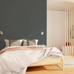 4MURS Papier peint intissé OPAL coloris gris anthracite - 4MURS