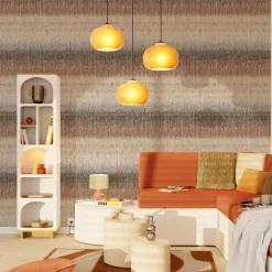 4MURS Papier peint intissé BAI SAO coloris havane - 4MURS
