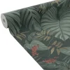 4MURS Papier peint intissé ABIGAEL coloris vert givré - 4MURS
