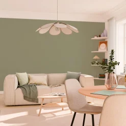 4MURS Papier peint intissé FLORENTINE coloris vert sauge - 4MURS