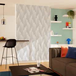 4MURS Papier peint intissé ZACK coloris blanc et noir - 4MURS