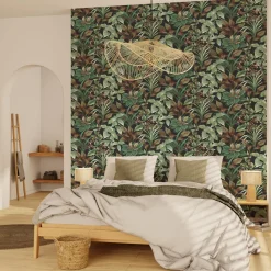 4MURS Papier peint intissé POLYNESIA coloris multicolore - 4MURS
