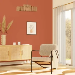 4MURS Papier peint intissé OPAL coloris terracotta - 4MURS