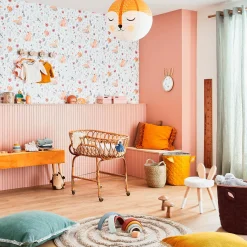 4MURS Papier peint intissé CALM FOREST coloris multicolore - 4MURS