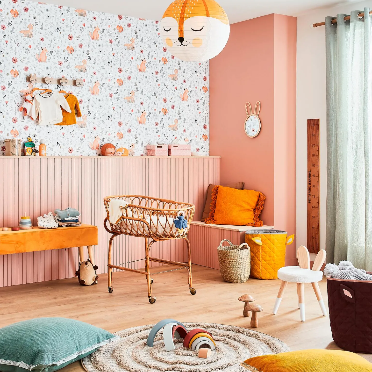 4MURS Papier peint intissé CALM FOREST coloris multicolore - 4MURS