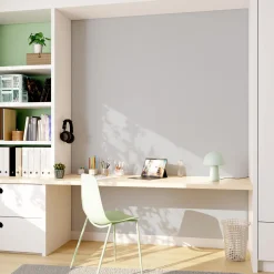 4MURS Papier peint intissé OPAL coloris gris perle - 4MURS