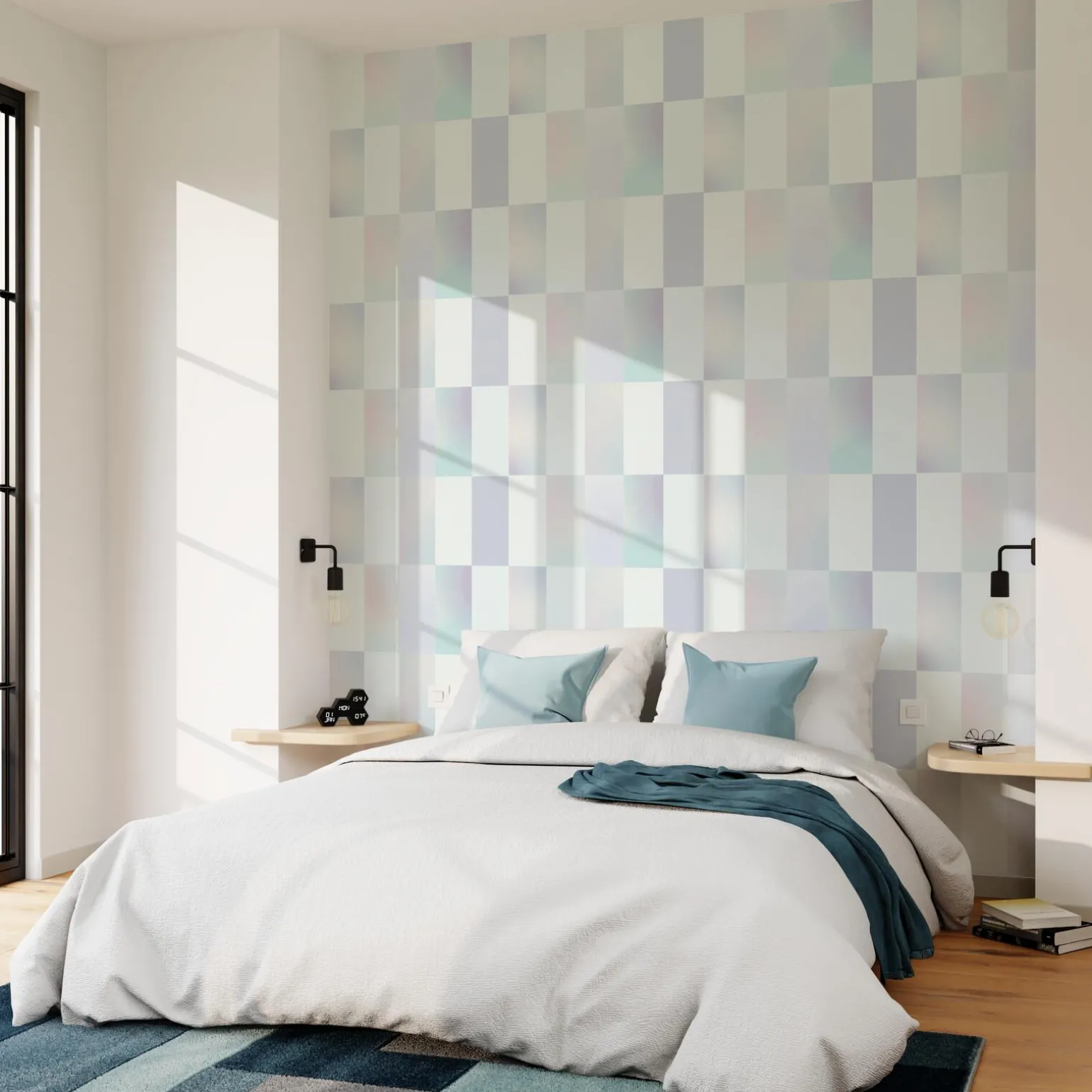 4MURS Papier peint intissé BOREAL coloris multicolore - 4MURS
