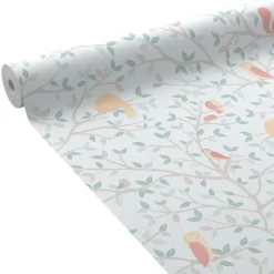 4MURS Papier peint intissé FOREST LAND coloris blanc - 4MURS