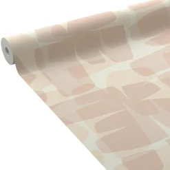 4MURS Papier peint intissé MAJAH coloris beige rosé - 4MURS