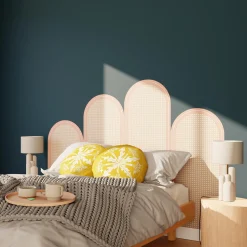 4MURS Papier peint intissé tête de lit ARCALIA coloris nude - 4MURS