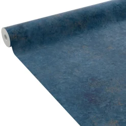 4MURS Papier peint intissé SKYLA coloris bleu profond - 4MURS