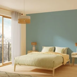 4MURS Papier peint intissé NUNCA coloris bleu azur - 4MURS