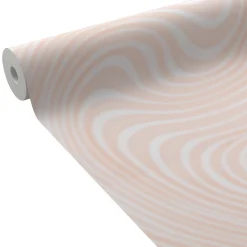 4MURS Papier peint intissé CANDY coloris orange pastel - 4MURS