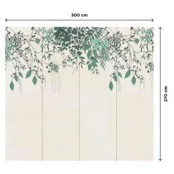 4MURS Papier peint panoramique XL NAHIA 300 x 270 cm - 4MURS