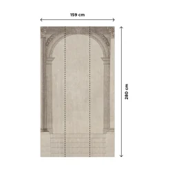 4MURS Papier peint panoramique L OLYMPE 159 x 280 cm - 4MURS
