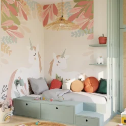 4MURS Papier peint panoramique XL LOLLYCORN 300 x 270 cm - 4MURS