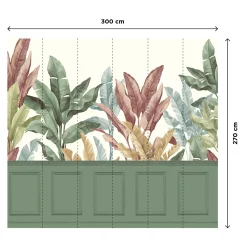 4MURS Papier peint panoramique XL JAMAICA XL 300 x 270 cm - 4MURS