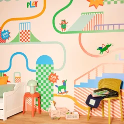 4MURS Papier peint panoramique XL PETS PARK 300 x 270 cm - 4MURS