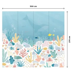 4MURS Papier peint panoramique XL OCEAN DREAM 300 x 270 cm - 4MURS