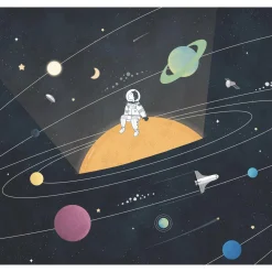 4MURS Papier peint panoramique XL ELIE GALAXY 300 x 270 cm - 4MURS