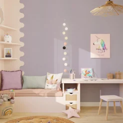 4MURS Papier peint vinyle PODIUM coloris parme - 4MURS