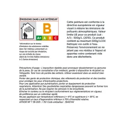 4MURS Peinture MONOCOUCHE PLAFONDS TACHES Peinture blanc - 4MURS