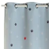4MURS Rideau occultant TITOUPAT coloris gris 140 x 250 cm - 4MURS