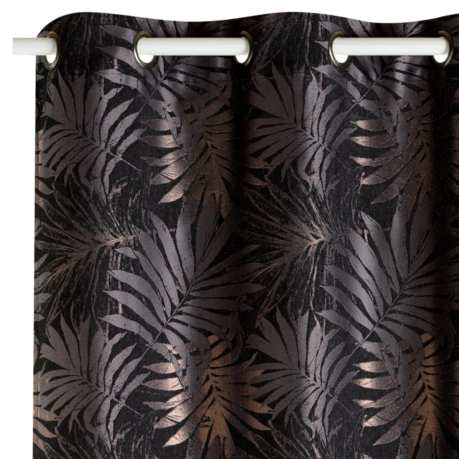 4MURS Rideau PALMAE coloris anthracite 140 x 260 cm - 4MURS