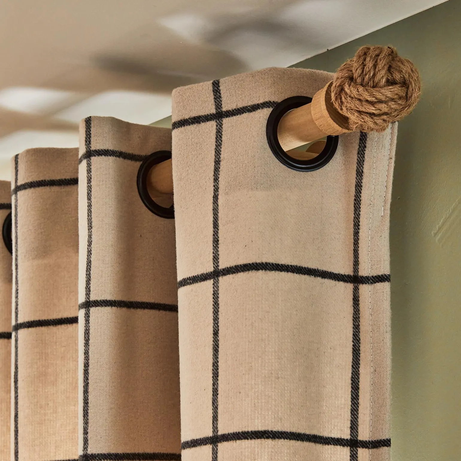 4MURS Rideau SOLANE coloris naturel 140 x 260 cm - 4MURS
