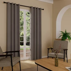 4MURS Rideau thermique KINLEY coloris gris 140 x 260 cm - 4MURS