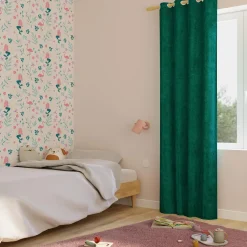 4MURS Rideau thermique KINLEY coloris émeraude 140 x 260 cm - 4MURS