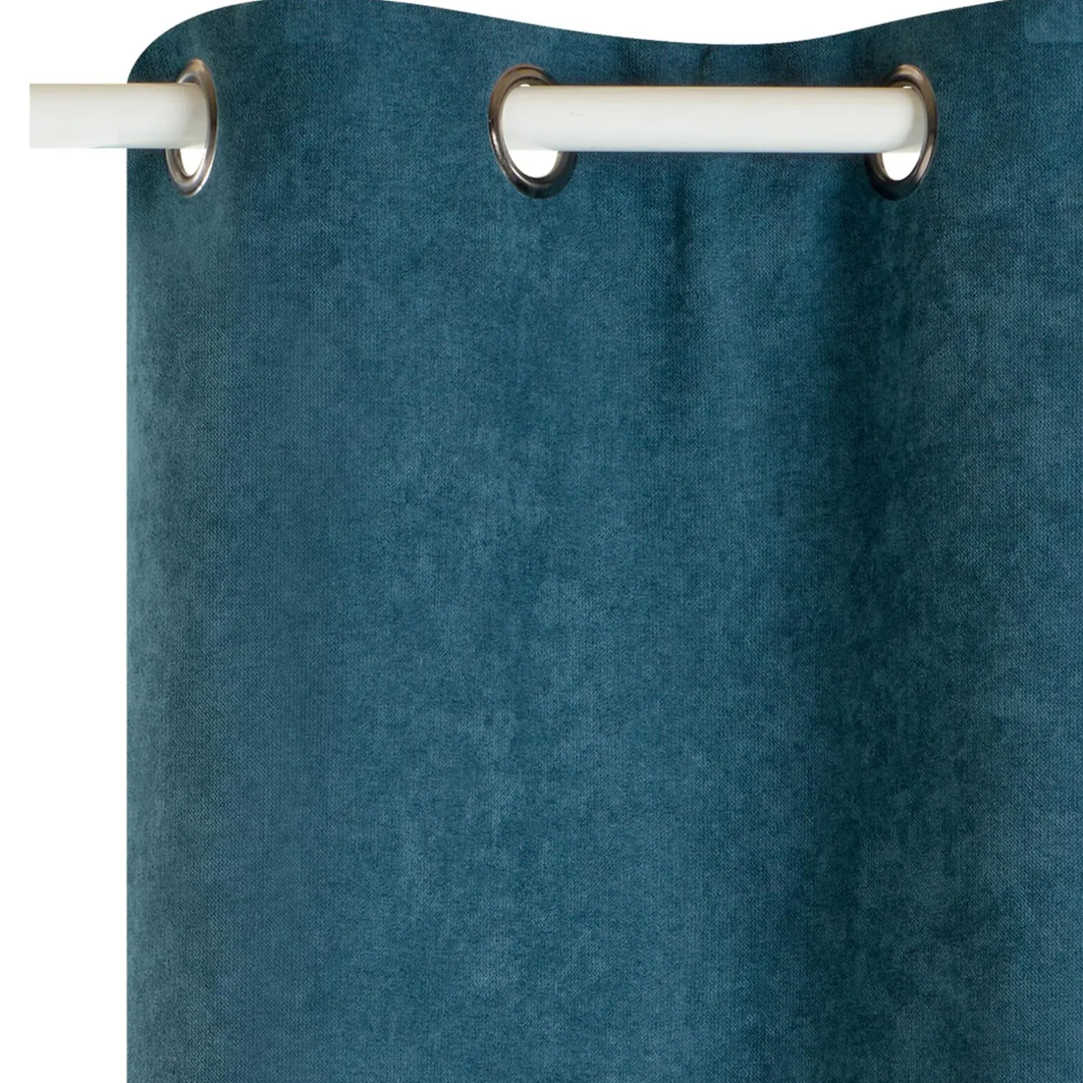 4MURS Rideau thermique KINLEY coloris bleu paon 140 x 260 cm - 4MURS