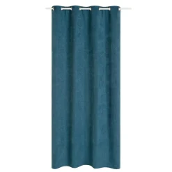 4MURS Rideau thermique KINLEY coloris bleu paon 140 x 260 cm - 4MURS