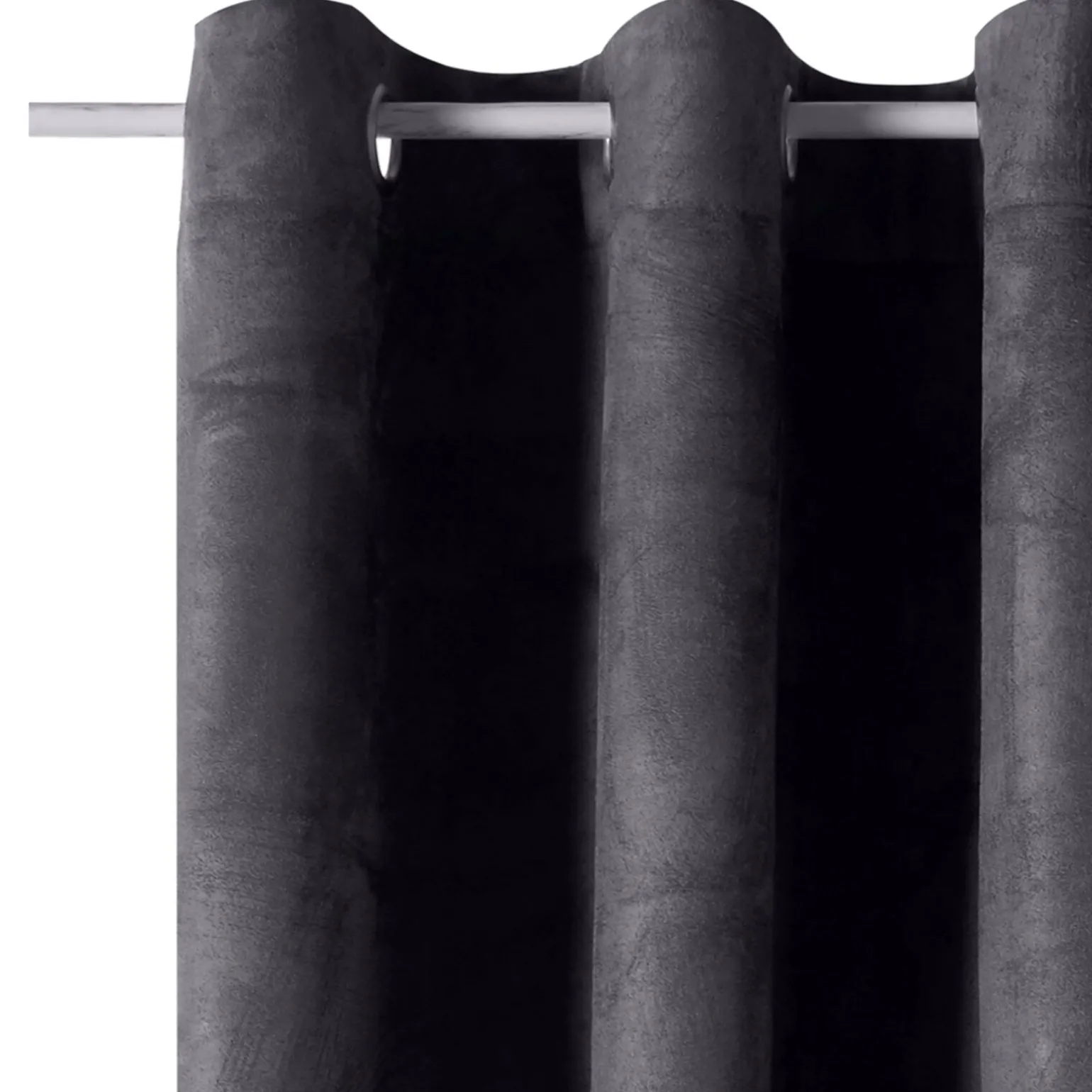 4MURS Rideau VELVET coloris gris anthracite 140 x 260 cm - 4MURS