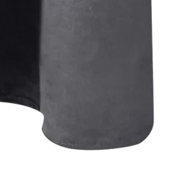 4MURS Rideau VELVET coloris gris anthracite 140 x 260 cm - 4MURS