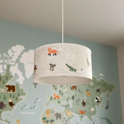 4MURS Suspension AROUND THE WORLD multicolore 19 x 38 cm - 4MURS