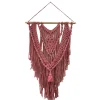 4MURS Suspension en macramé SURI coloris rose - 4MURS