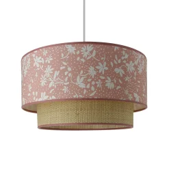 4MURS Suspension ZOÉ coloris rose doux 20 x 38 cm - 4MURS