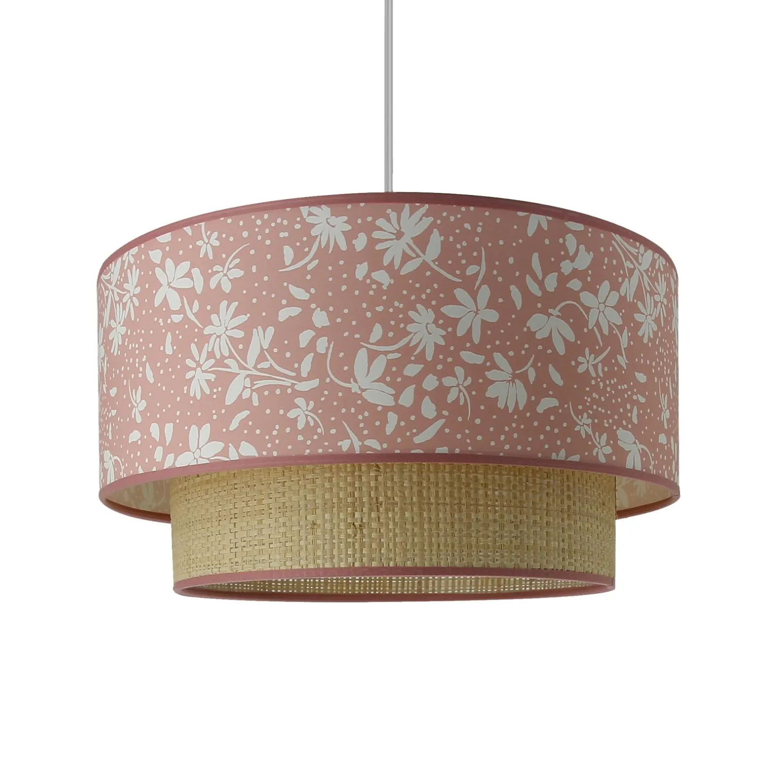 4MURS Suspension ZOÉ coloris rose doux 20 x 38 cm - 4MURS